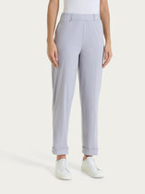 Pantalone a carota con tasche in Super Fresh Grigi Donna - Ragno