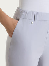 Pantalone a carota con tasche in Super Fresh Grigi Donna - Ragno