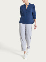 Pantalone a carota con tasche in Super Fresh Grigi Donna - Ragno