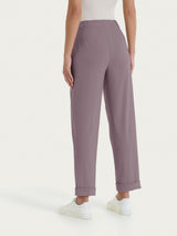 Pantalone a carota con tasche in Super Fresh Marroni Donna - Ragno