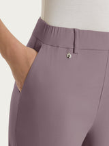 Pantalone a carota con tasche in Super Fresh Marroni Donna - Ragno