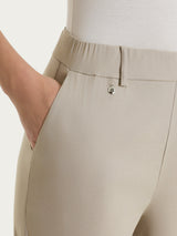 Pantalone a carota con tasche in Super Fresh Marroni Donna - Ragno