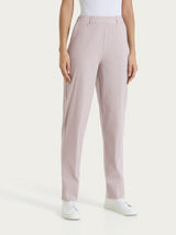 Pantalone a carota con tasche in Super Fresh Rosa Donna - Ragno