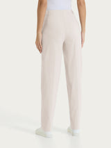 Pantalone a carota con tasche in Super Fresh Rosa Donna - Ragno