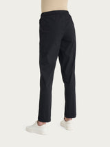 Pantalone jogger con tasche in Super Fresh Neri Donna - Ragno