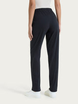 Pantalone jogger con tasche in Super Fresh Neri Donna - Ragno