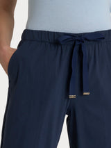 Pantalone jogger con tasche in Super Fresh Blu Donna - Ragno