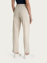 Pantalone jogger con tasche in Super Fresh Bianchi Donna - Ragno