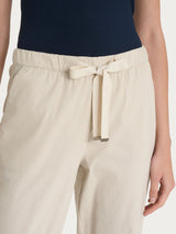 Pantalone jogger con tasche in Super Fresh Bianchi Donna - Ragno