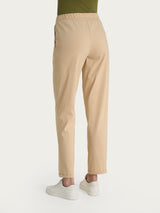 Pantalone jogger con tasche in Super Fresh Marroni Donna - Ragno