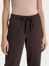 Pantalone jogger con tasche in Super Fresh Marroni Donna - Ragno