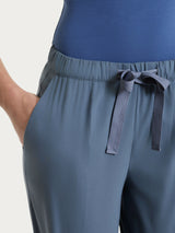 Pantalone jogger con tasche in Super Fresh Neri Donna - Ragno