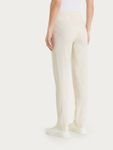 Pantalone jogger con tasche in Super Fresh Bianchi Donna - Ragno