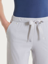 Pantalone jogger con tasche in Super Fresh Grigi Donna - Ragno