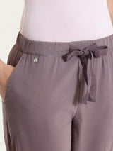 Pantalone jogger con tasche in Super Fresh Marroni Donna - Ragno