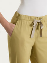Pantalone jogger con tasche in Super Fresh Verdi Donna - Ragno
