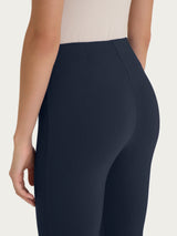 Pantalone capri con spacchetti in Super Fresh Blu Donna - Ragno