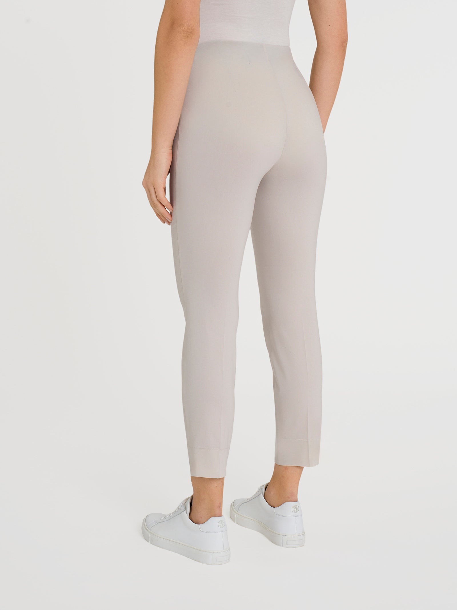 Pantalone capri con spacchetti in Super Fresh Bianchi Donna - Ragno