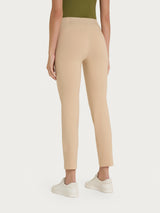 Pantalone capri con spacchetti in Super Fresh Marroni Donna - Ragno