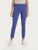 Pantalone capri con spacchetti in Super Fresh Blu Donna - Ragno