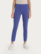 Pantalone capri con spacchetti in Super Fresh Blu Donna - Ragno