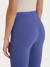 Pantalone capri con spacchetti in Super Fresh Blu Donna - Ragno