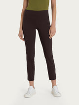Pantalone capri con spacchetti in Super Fresh Marroni Donna - Ragno