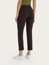 Pantalone capri con spacchetti in Super Fresh Marroni Donna - Ragno