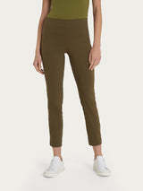 Pantalone capri con spacchetti in Super Fresh Verdi Donna - Ragno
