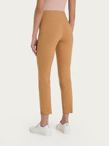 Pantalone capri con spacchetti in Super Fresh Marroni Donna - Ragno
