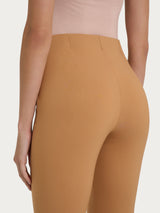 Pantalone capri con spacchetti in Super Fresh Marroni Donna - Ragno