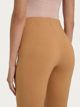 Pantalone capri con spacchetti in Super Fresh Marroni Donna - Ragno