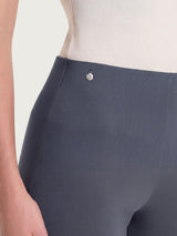 Pantalone capri con spacchetti in Super Fresh Neri Donna - Ragno