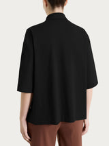 Camicia con manica corta in Super Fresh Neri Donna - Ragno