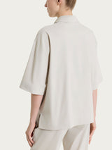 Camicia con manica corta in Super Fresh Bianchi Donna - Ragno