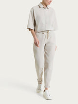 Camicia con manica corta in Super Fresh Bianchi Donna - Ragno