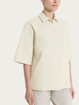 Camicia con manica corta in Super Fresh Bianchi Donna - Ragno