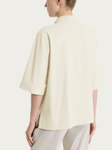 Camicia con manica corta in Super Fresh Bianchi Donna - Ragno