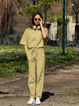 Camicia con manica corta in Super Fresh Verdi Donna - Ragno
