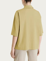 Camicia con manica corta in Super Fresh Verdi Donna - Ragno