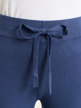Pantalone jogger ampio Four Seasons Blu Donna - Ragno