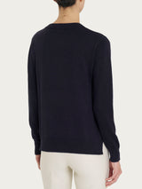 Maglia girocollo Four Seasons Blu Donna - Ragno