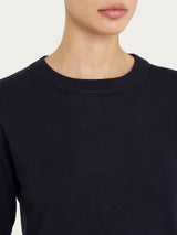 Maglia girocollo Four Seasons Blu Donna - Ragno