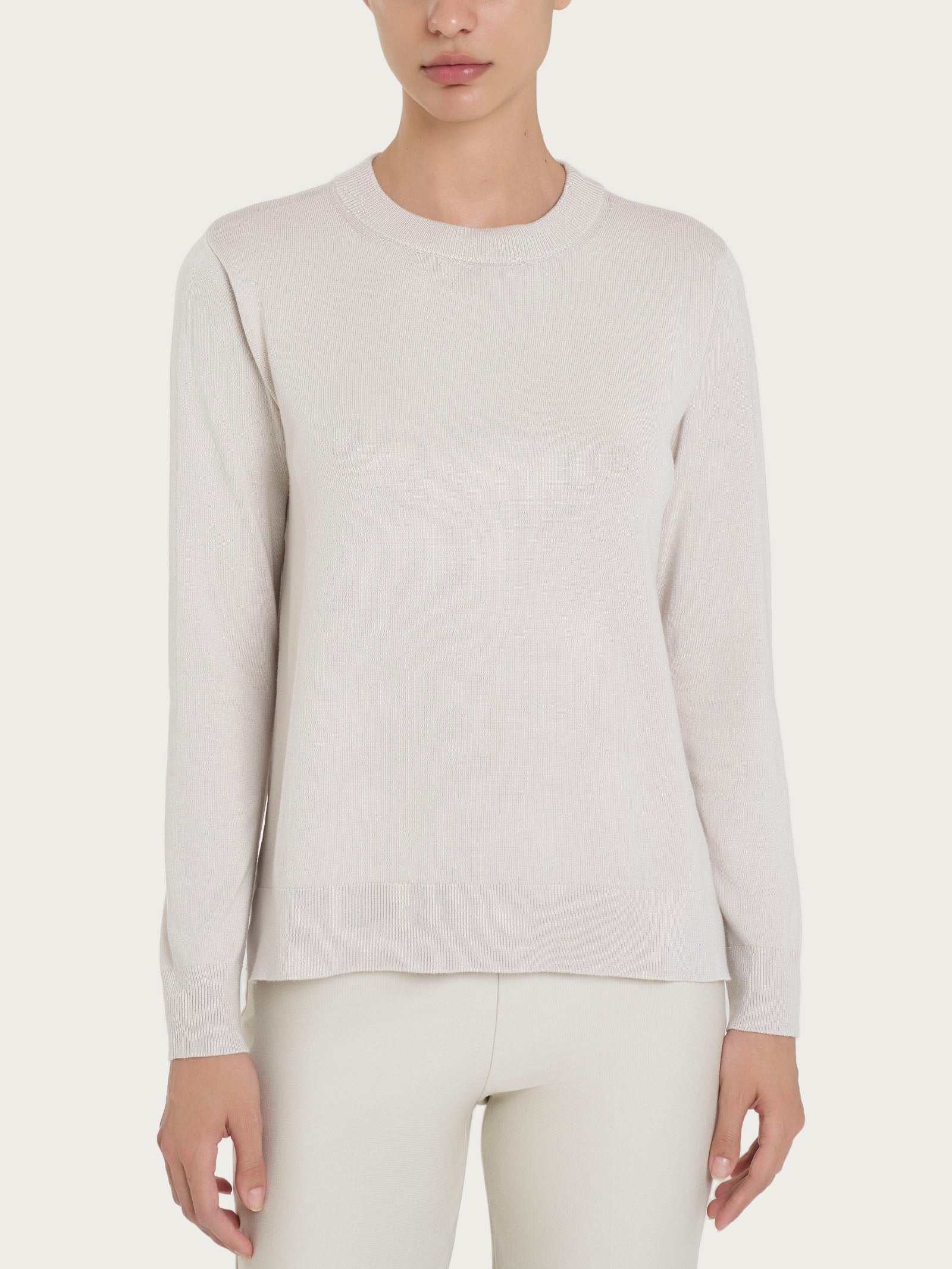 Maglia girocollo Four Seasons Bianchi Donna - Ragno