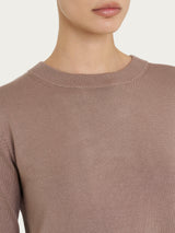 Maglia girocollo Four Seasons Marroni Donna - Ragno