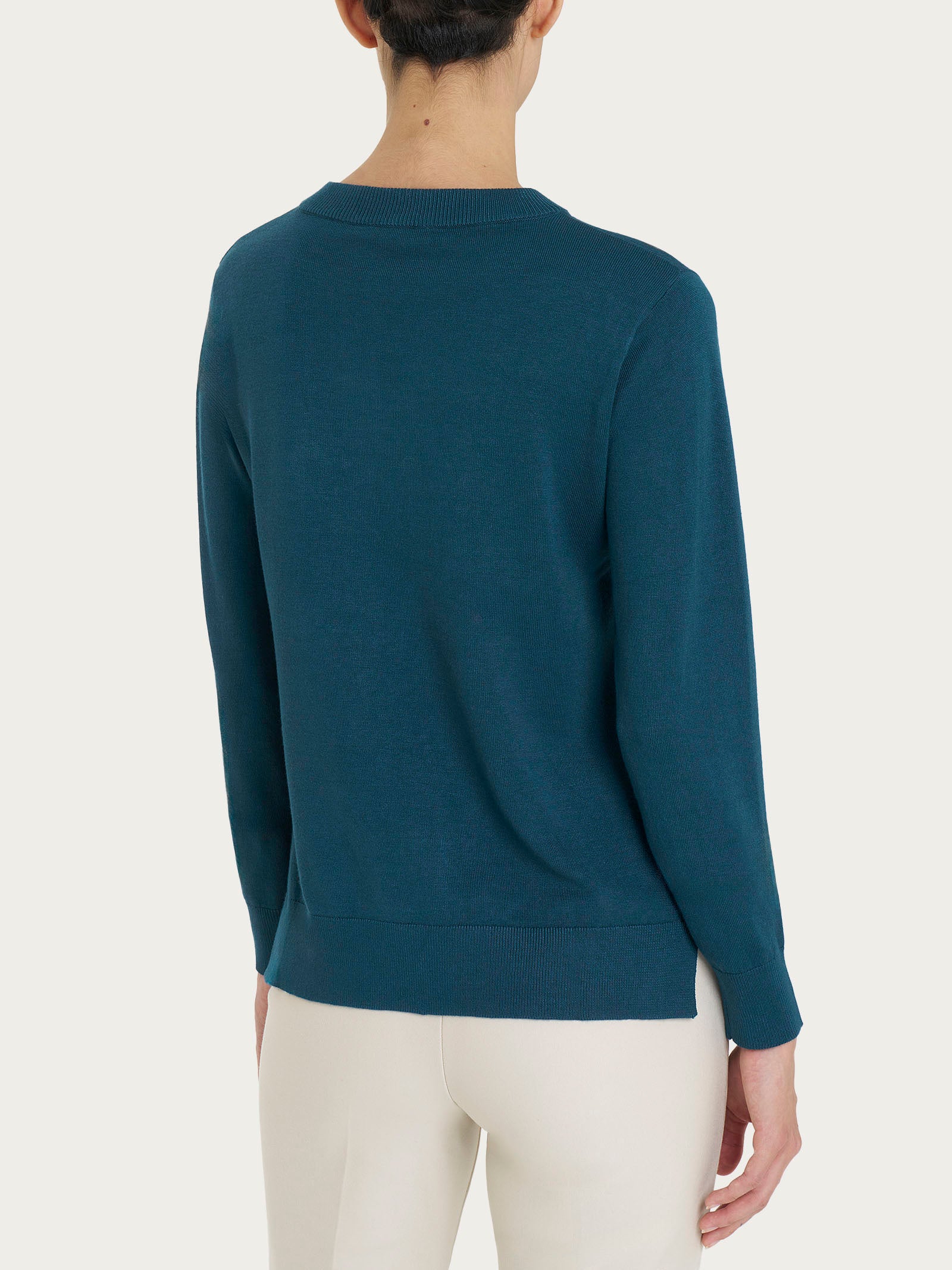 Maglia girocollo Four Seasons Blu Donna - Ragno
