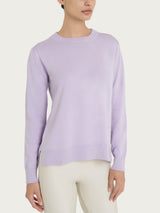 Maglia girocollo Four Seasons Viola Donna - Ragno