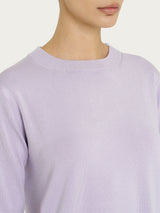 Maglia girocollo Four Seasons Viola Donna - Ragno