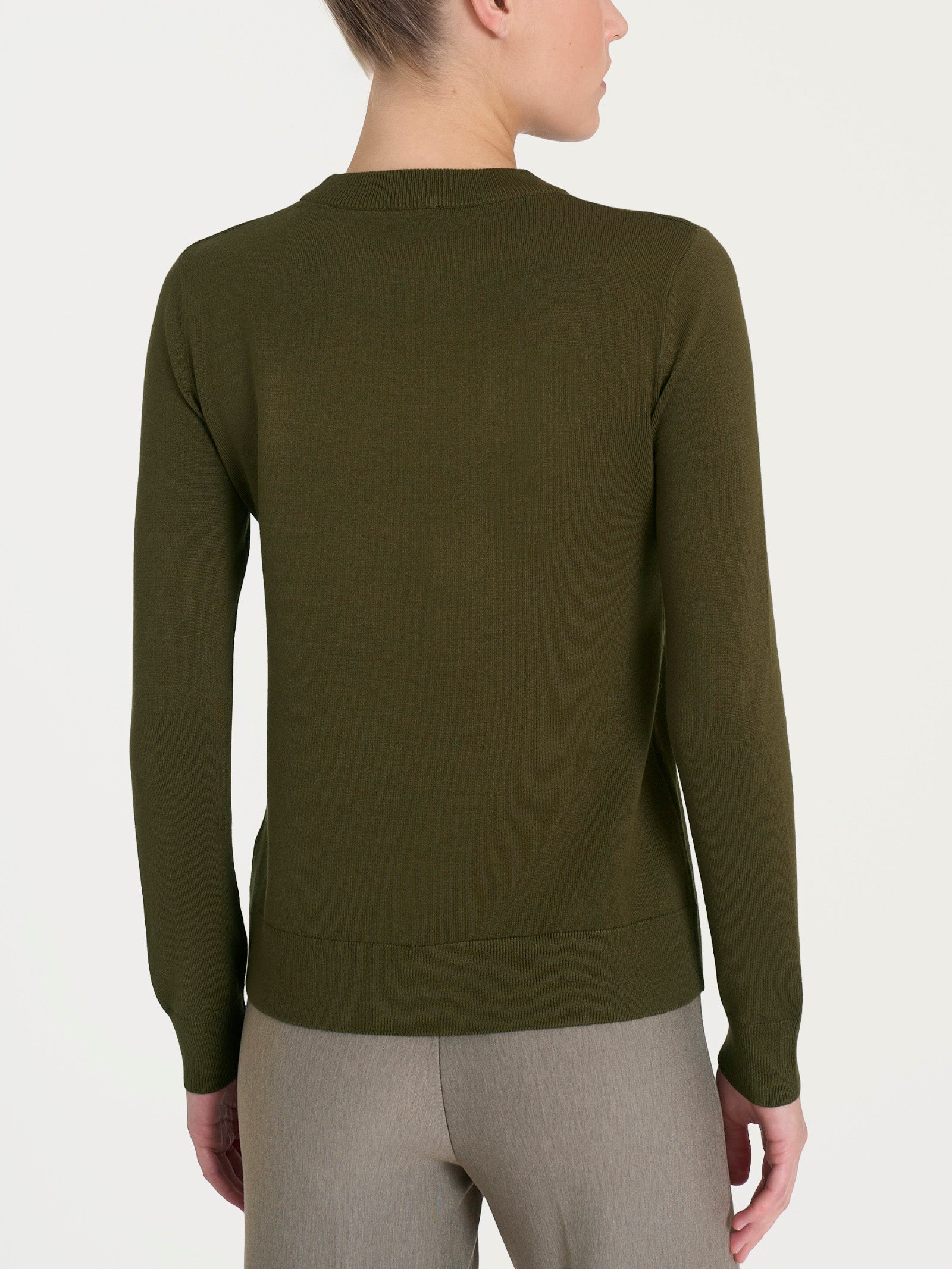 Maglia girocollo Four Seasons Verdi Donna - Ragno