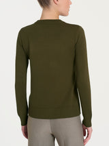 Maglia girocollo Four Seasons Verdi Donna - Ragno